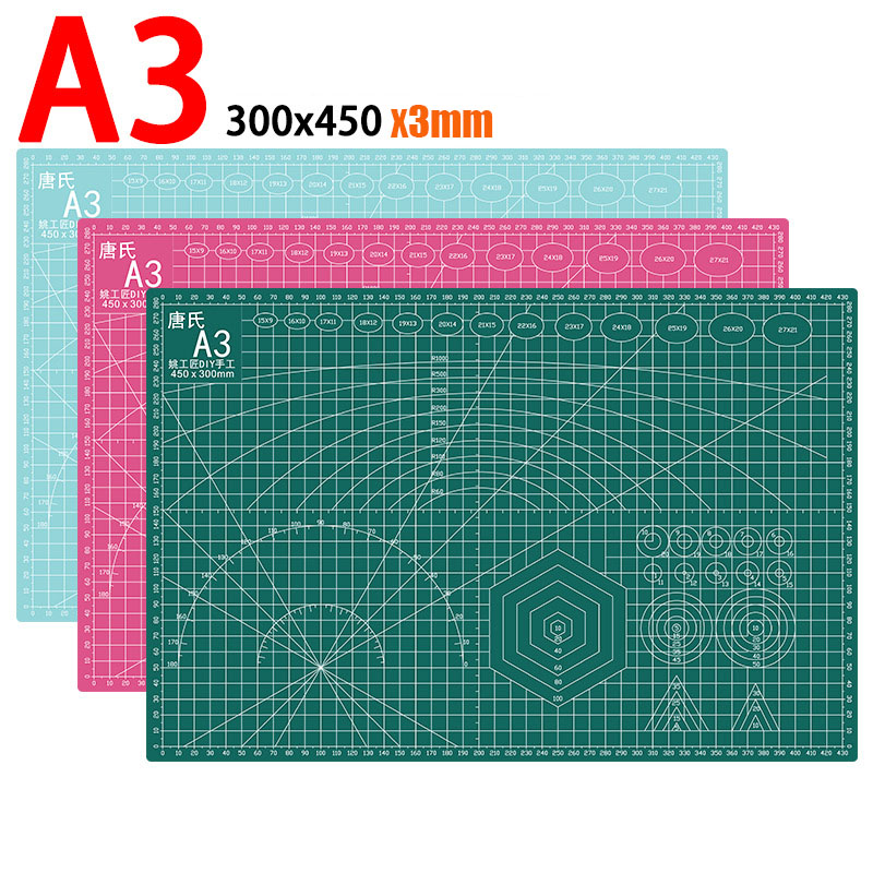 Cutting Mat Self Heal - Verdikking A3 Kleur Multifunctionele Pvc Zelfherstellende