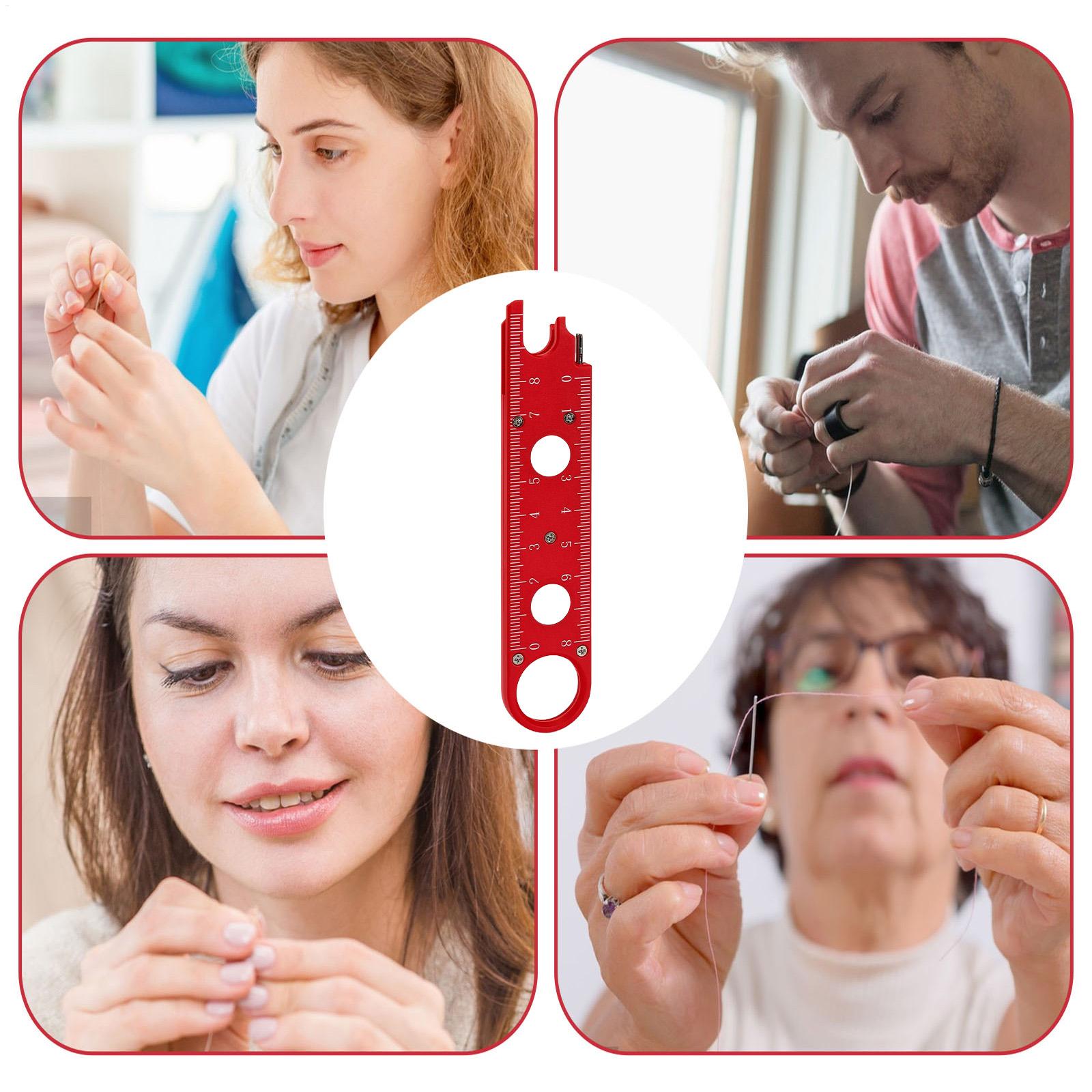 Sewing Art - Naaimachine naaldinrijger veilige uitlijn- en invoegtool