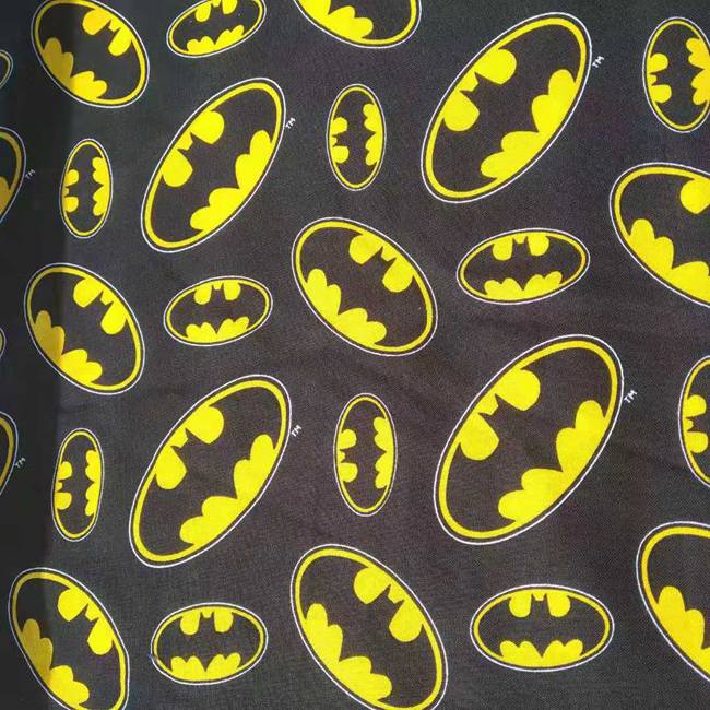 Textile And Sewing Materials - 140 cm Breedte Cartoon Batman Logo