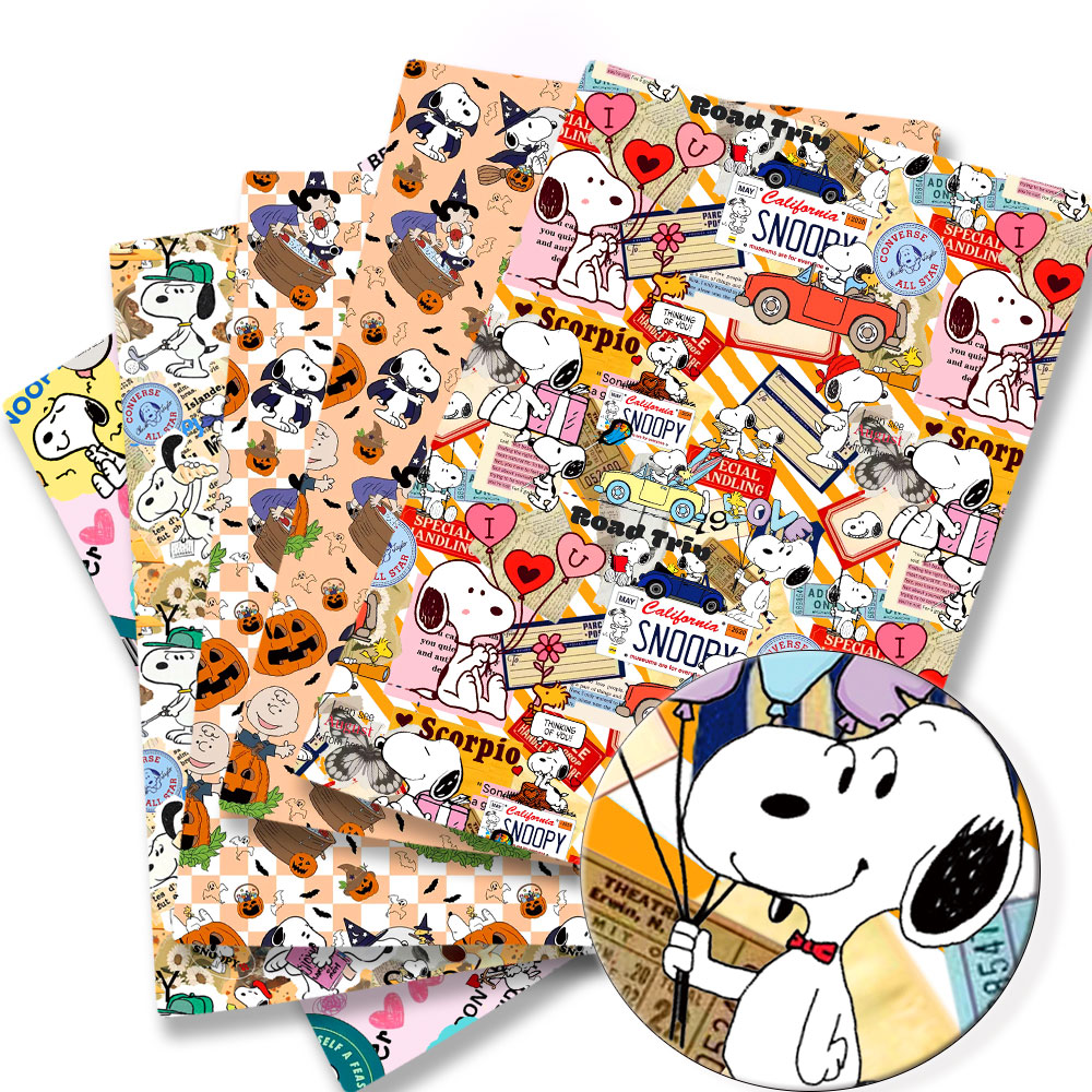 TAKARA TOMY Snoopy stof 140x50 - Sewing Textiles recensie en prijs