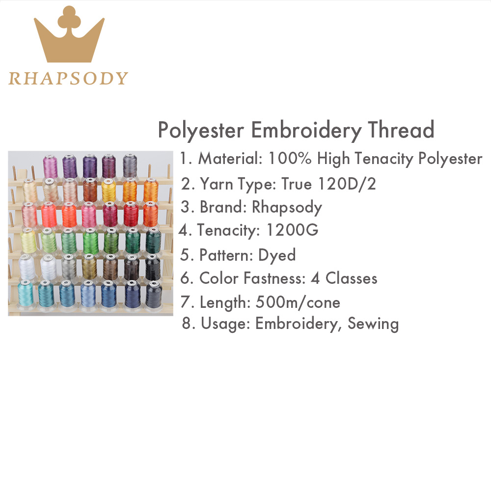40W Polyester Borduurgaren 500 - Serger Thread Cone recensie en prijs