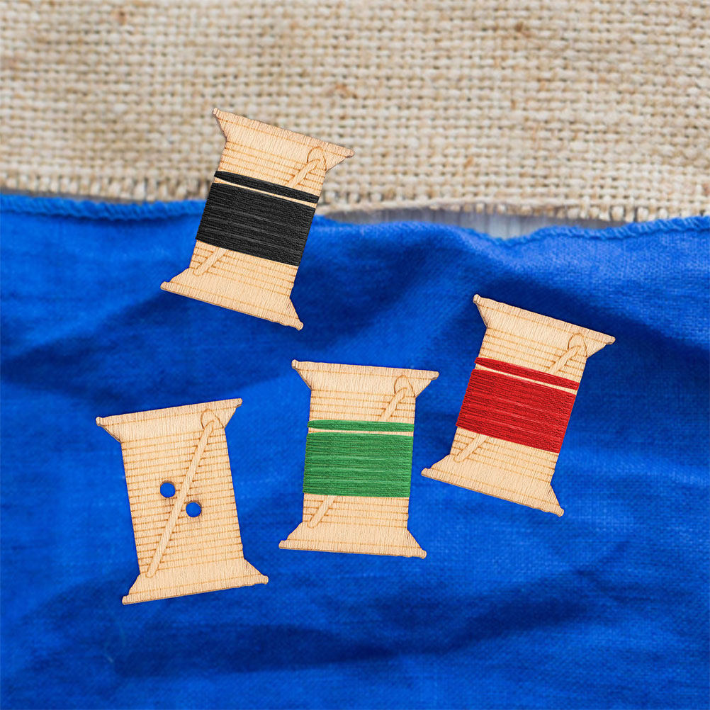 100 stuks houten borduurgaren  - Sewing Art recensie en prijs