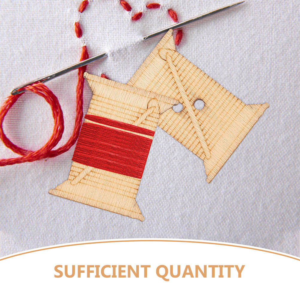 100 stuks houten borduurgaren  - Sewing Art recensie en prijs