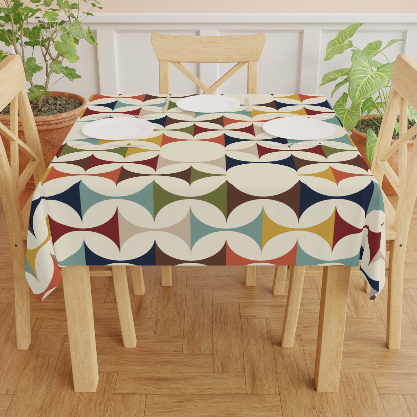Mid Century Modern Retro Geome - Century Textile & Sewing Supply Reviews recensie en prijs