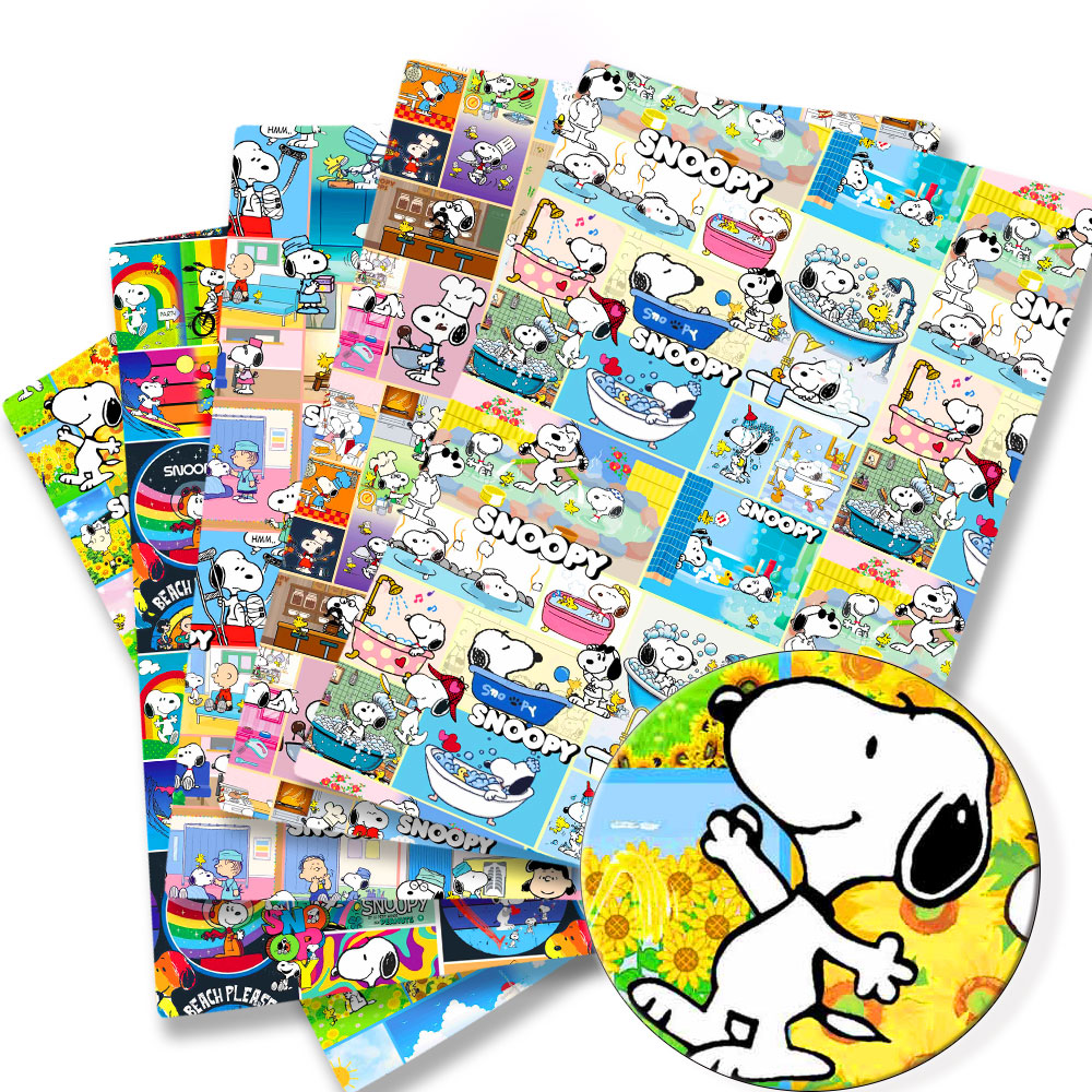 TAKARA TOMY Snoopy stof 140x50 - Sewing Textiles recensie en prijs