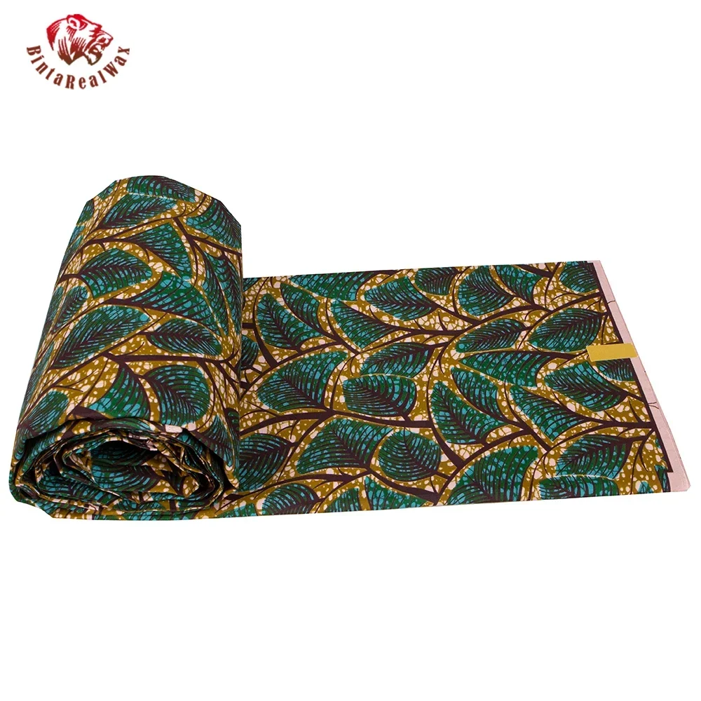 Ankara Afrikaanse Print Blad P - Sewing Batik Fabric recensie en prijs