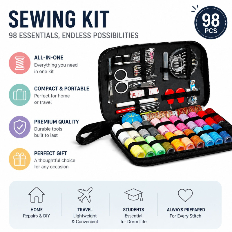 68/98-delige naaigereedschapse - Sewing Art recensie en prijs