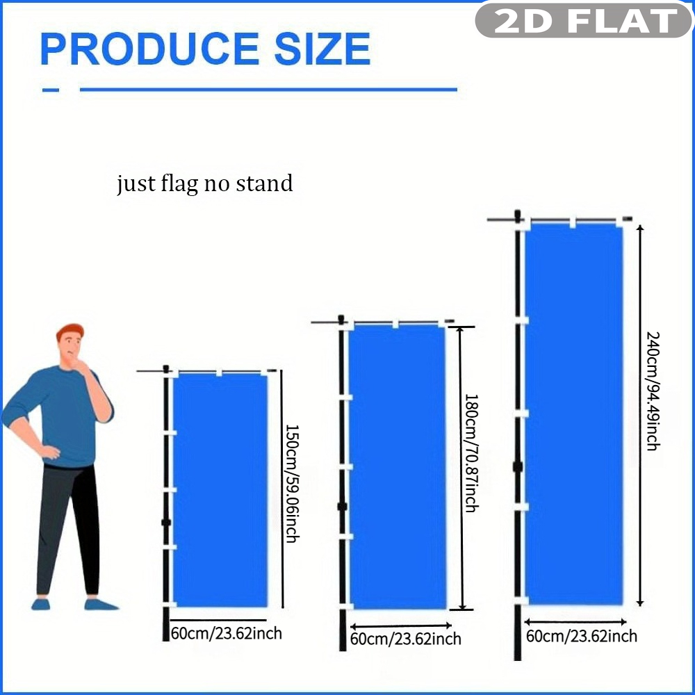 1pc 2D FLAT Custom Nobori-vlag - Sewing Custom recensie en prijs