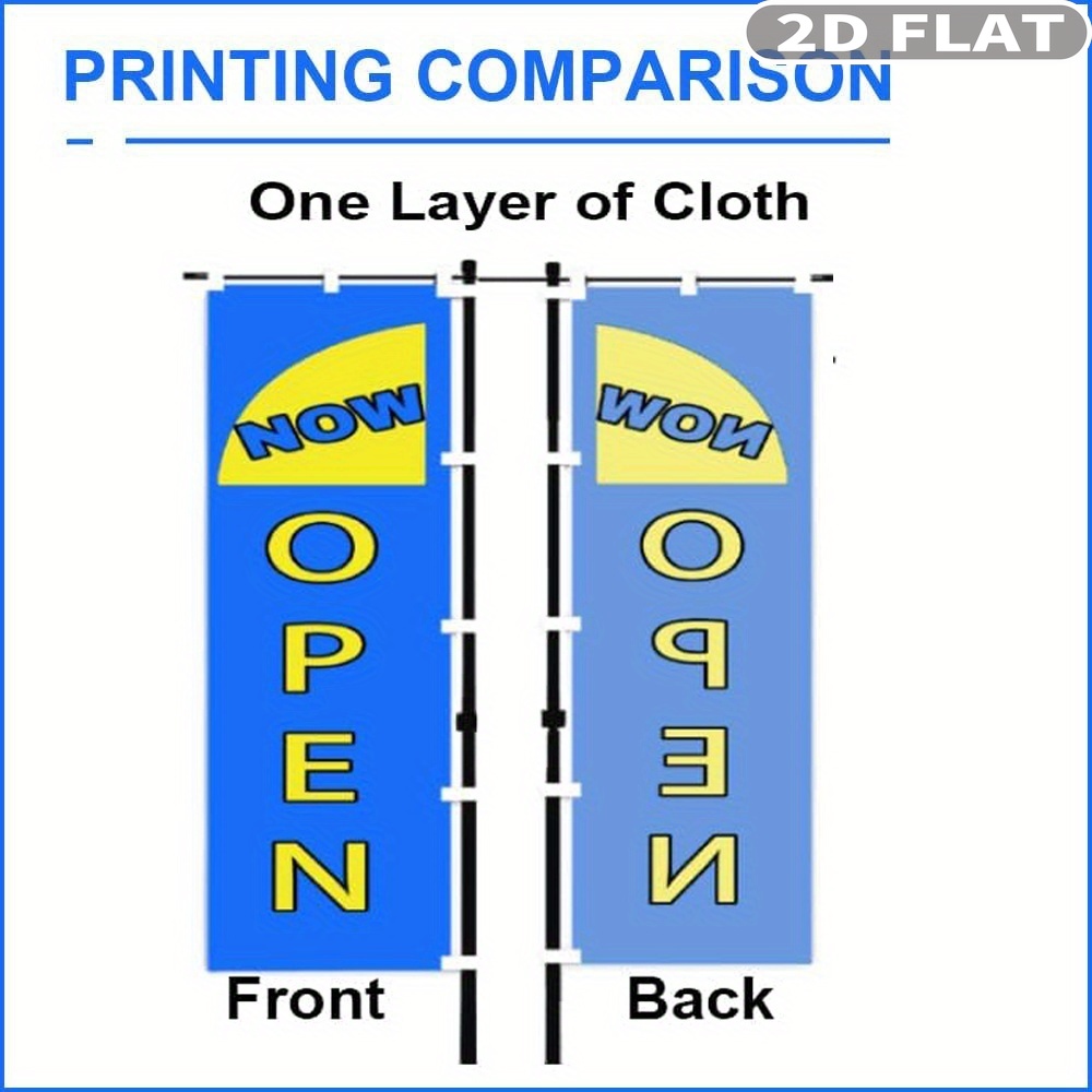 1pc 2D FLAT Custom Nobori-vlag - Sewing Custom recensie en prijs