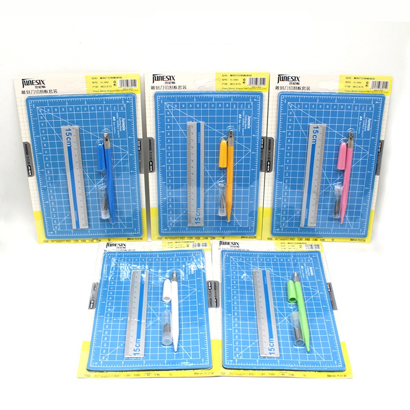 1Set A5 Snijmat Liniaal Graver - Cutting Mat Self Heal recensie en prijs