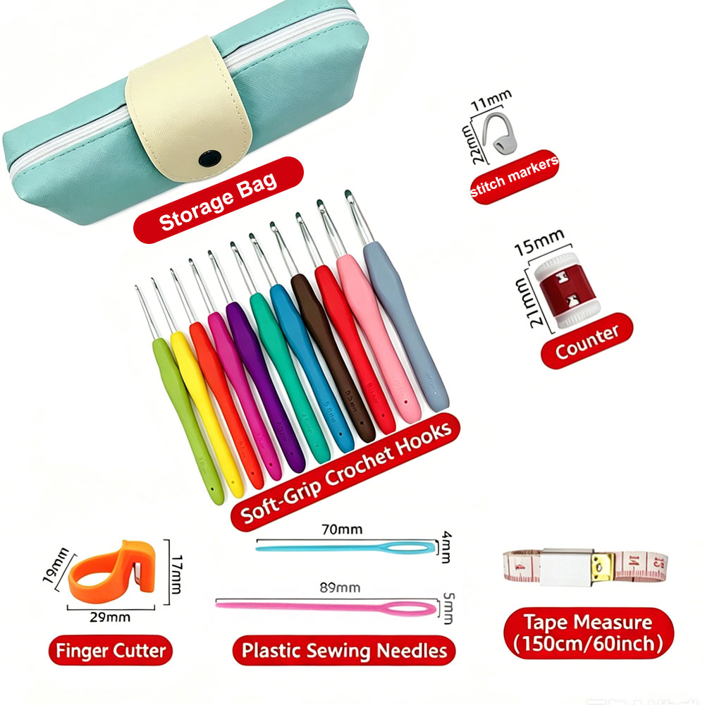 37-delige haaknaaldset met opb - Sewing Kit recensie en prijs
